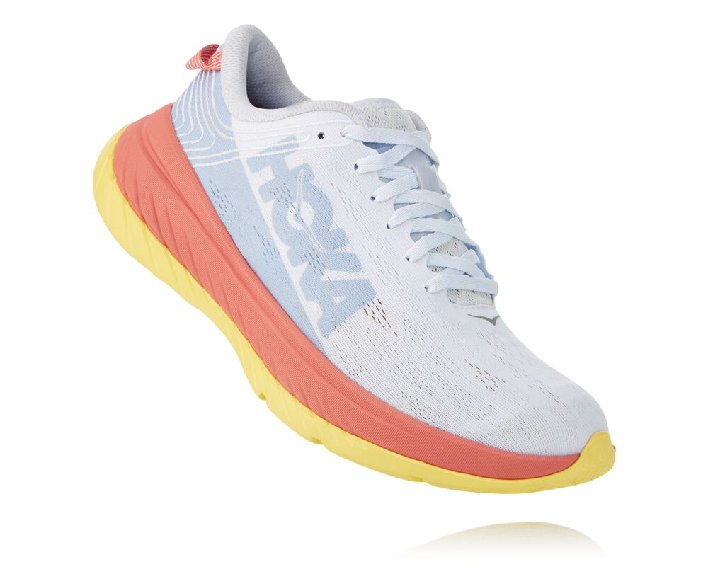 Hoka One One Carbon X Löparskor Dam Vita - SE-4893071